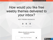 Tablet Screenshot of freeweeblythemes.com